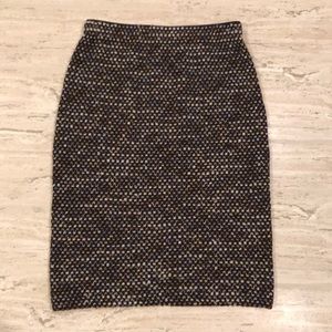 St John Tweed Pencil Skirt Sz 4